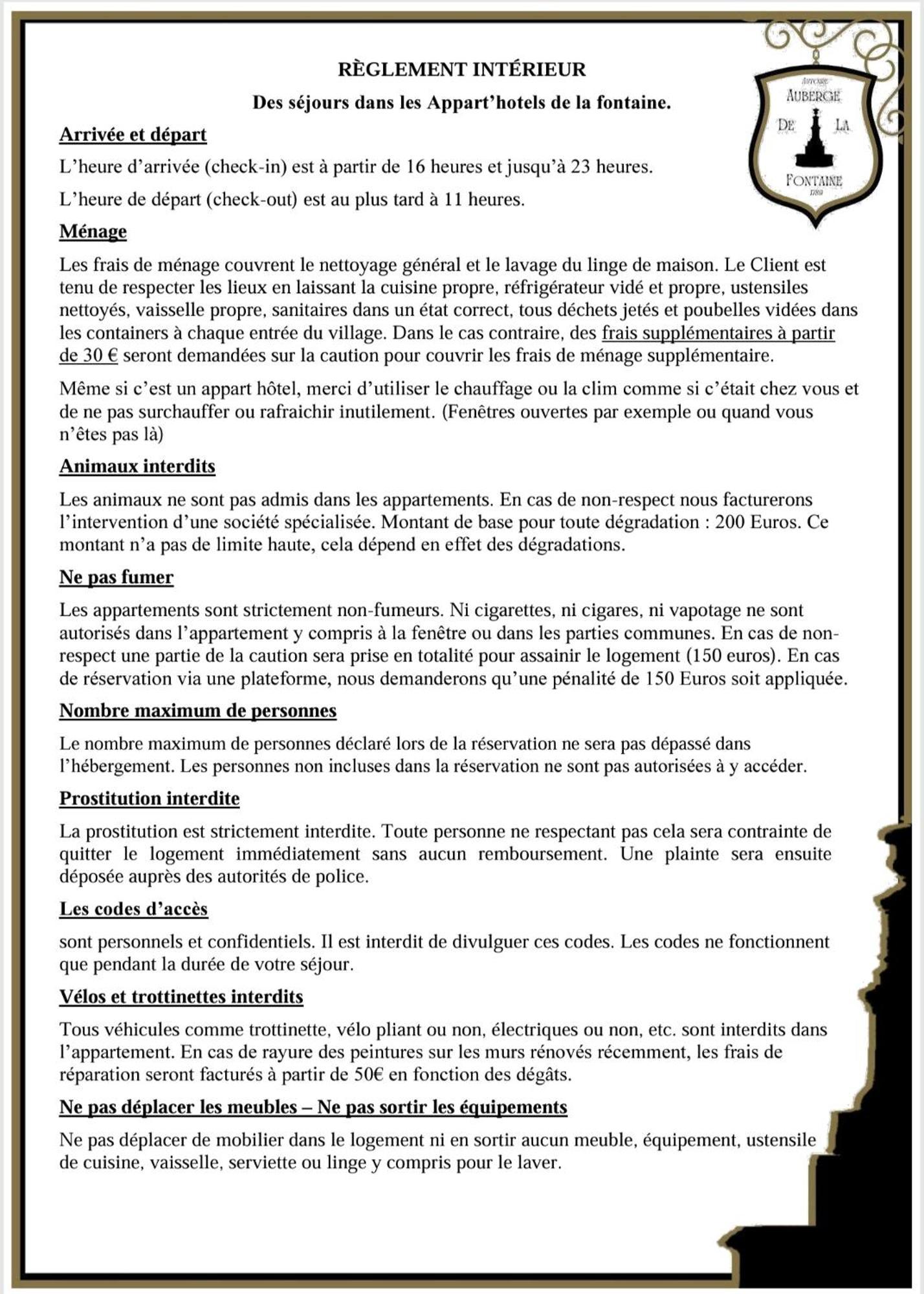 Hotel De La Fontaine 2*
